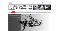 Desktop Screenshot of judo-saintsebastien.fr